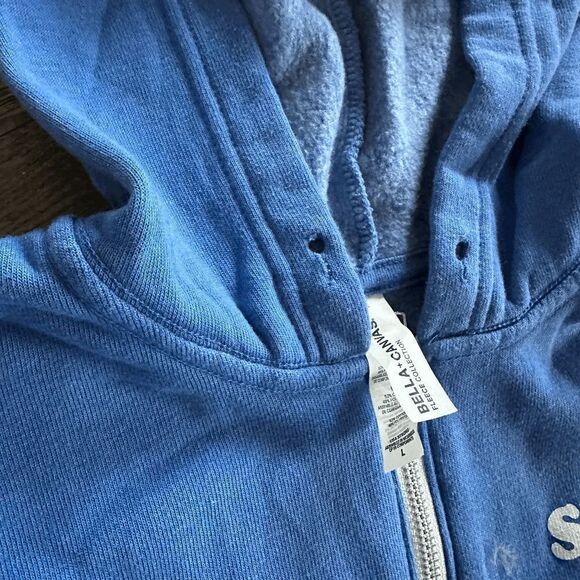 Sweet Rose Creamery Zip Up Hoodie Sweatshirt Size L - Picture 5 of 5